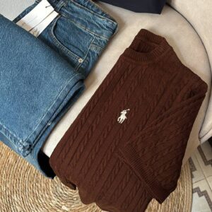 Pull Polo Ralph Lauren Marron
