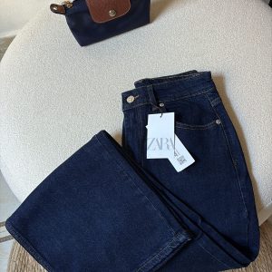 Dark Blue Zara-Inspired Denim – 120 cm