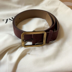 Dark Brown Belt (Classic) 100% LEATHER BELT